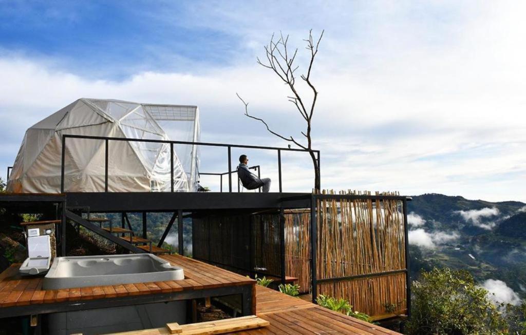 Glamping La Montaña Sagrada Hotel Medellin Bagian luar foto